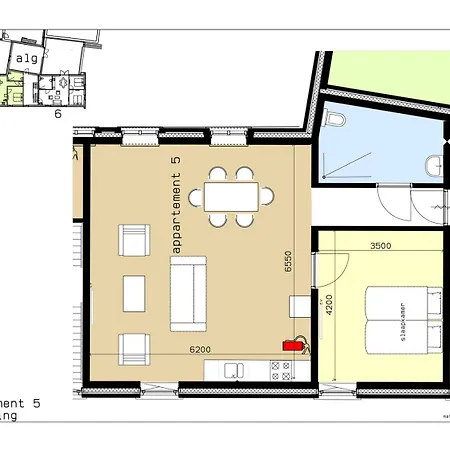 Apartment Hoeve Kroonen